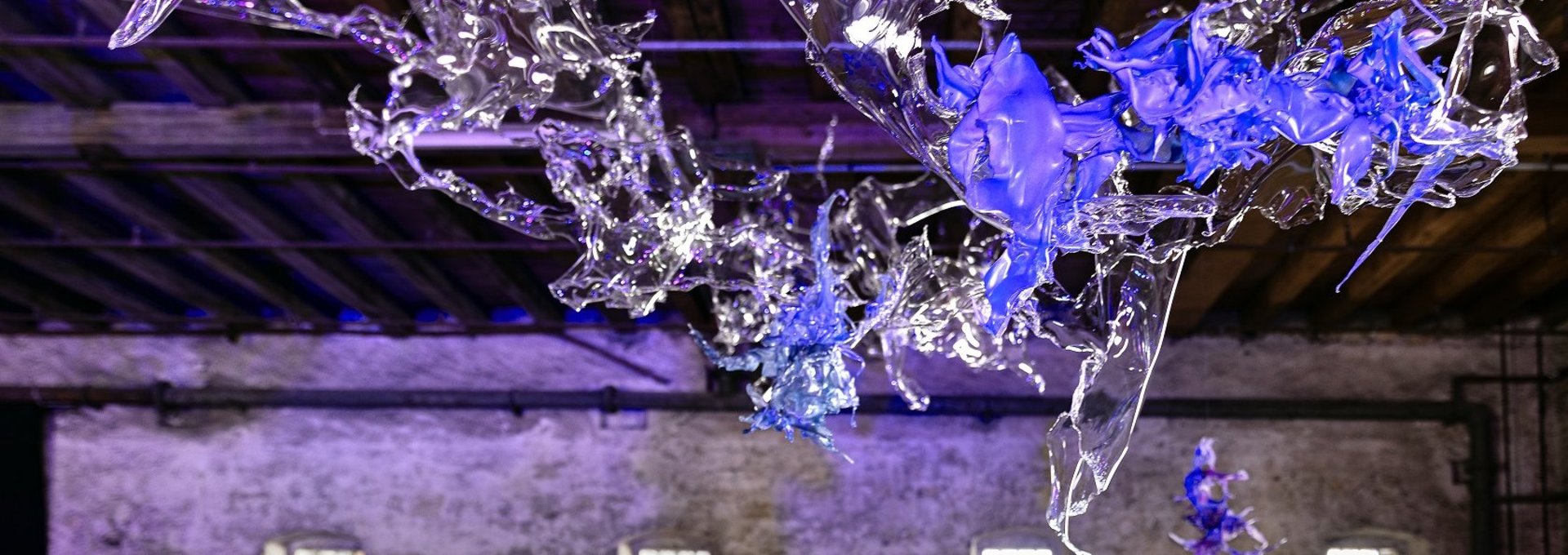 Installation des ukrainischen Künstlers Aljoscha in der Lauffenmühle in Lauchringen