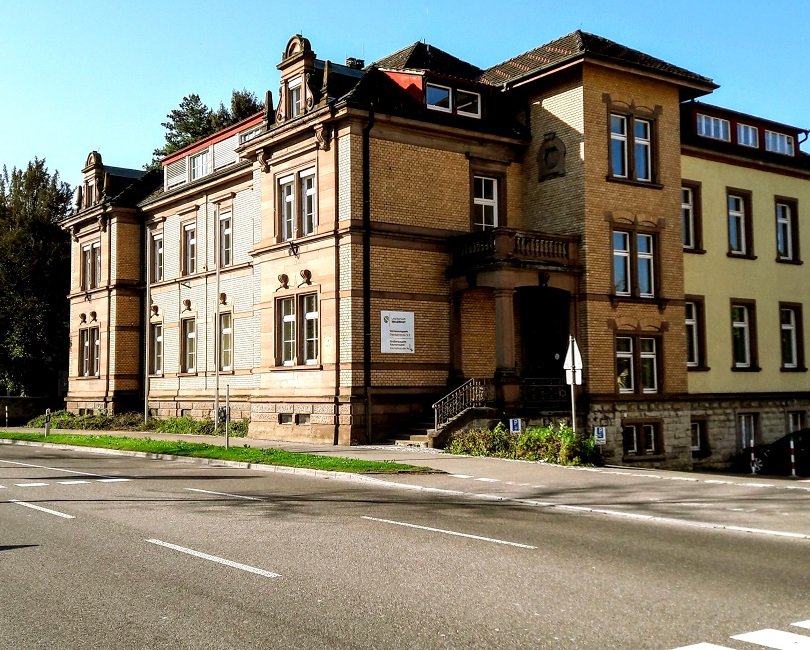 Gebäude des Vermessungsamtes in der Eisenbahnstr 5-7 Waldshut
