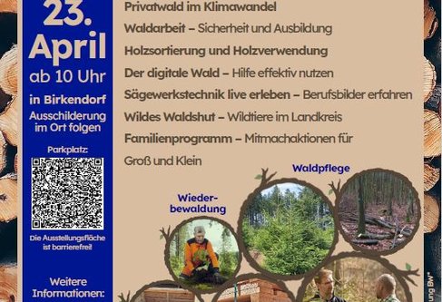 Wald- und Holztag am 23.04.2023 in Birkendorf