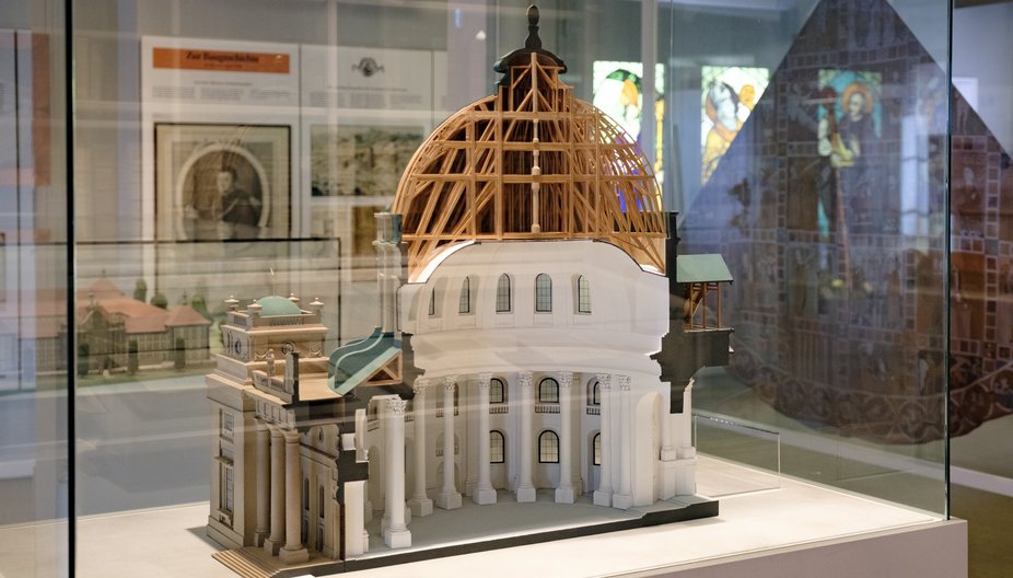 Modell des Doms St. Blasien im Kreismusem