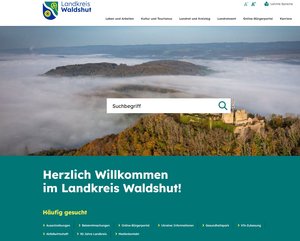 Landkreis präsentiert sich mit neuer Homepage