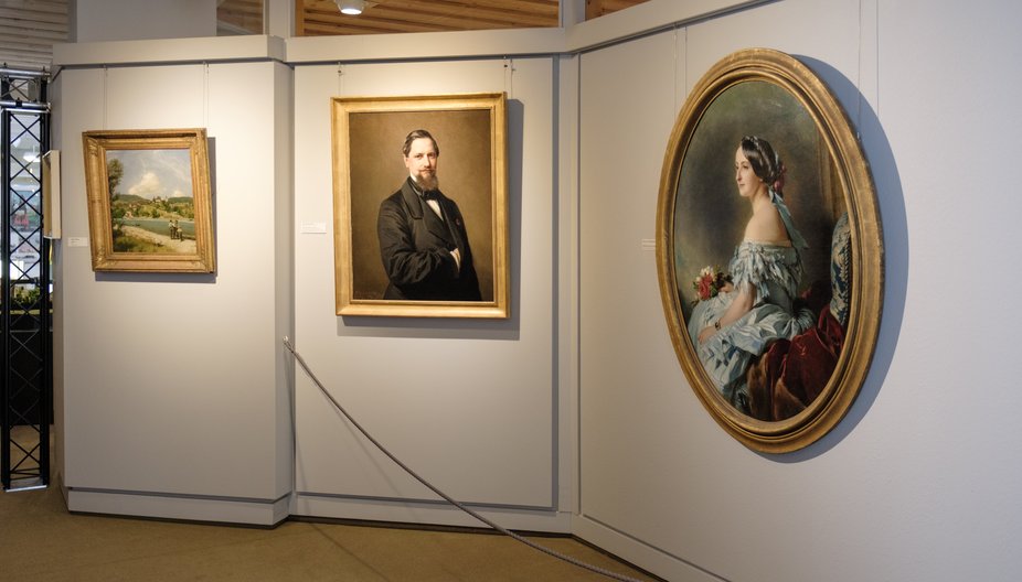 Gemälde der Dauerausstellung im Kreismuseum
