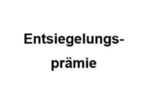 Prämie für die Entsiegelung kommunaler Flächen