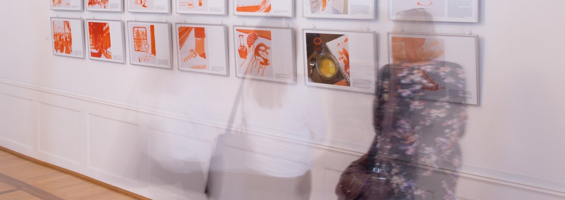 Ausstellung von Christoph Niemann in Schloss Bonndorf. Foto: Stern_Niemann
