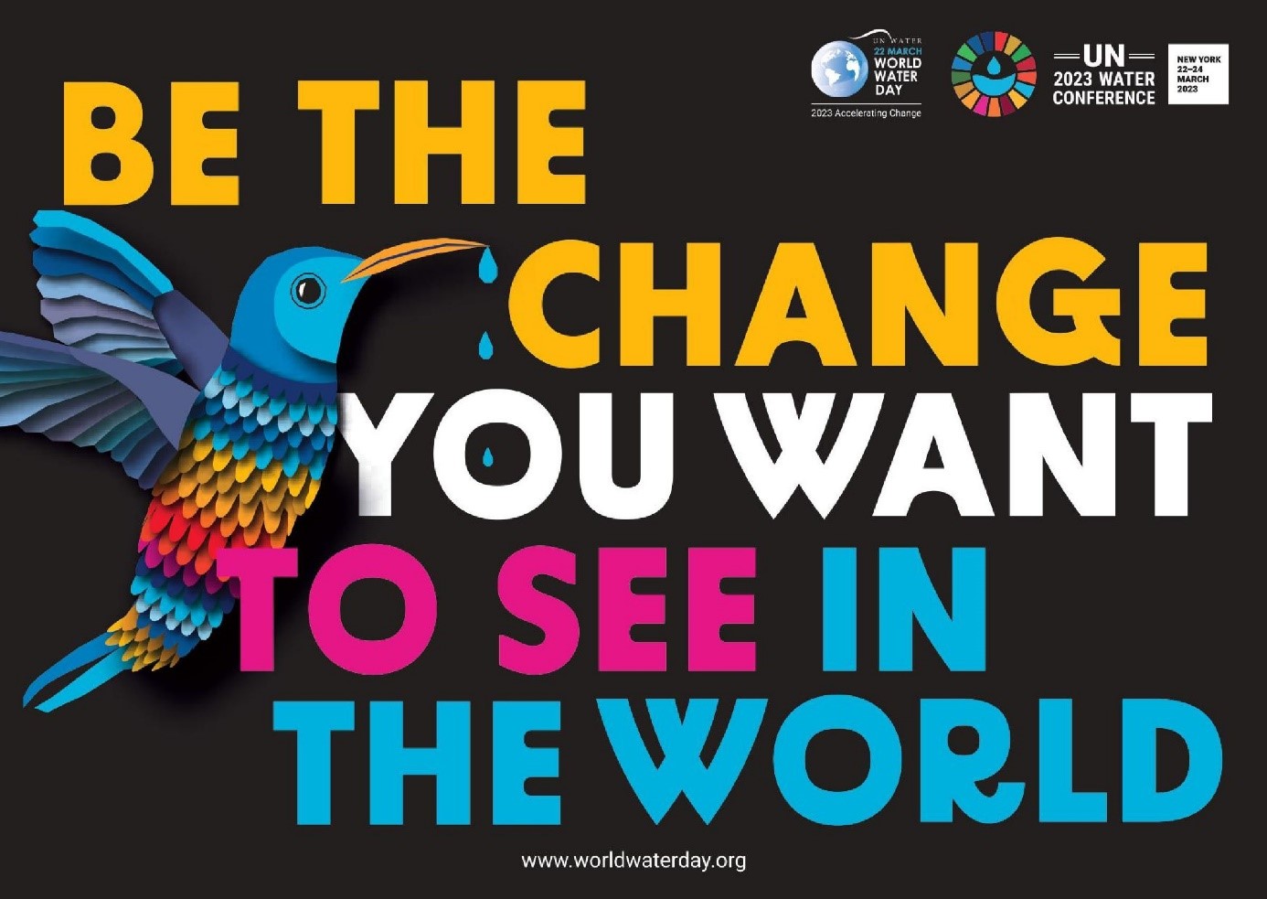 Be The Change You Want To See In The World